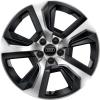 Audi 5 Spoke [A1 82A] Diamond Silver with Brilliant Black Wheel Img 1