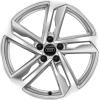 Audi 5 Double Spoke S [A1 82A] Diamond Silver with Diamond Cut Wheel Img 1