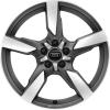 Audi Sport 5 Arm Polygon [A1 82A] Titanium Grey with Diamond Cut Wheel Img 1