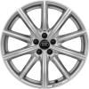 Audi Sport 10 Spoke Star [A1 82A] Galvano Silver Wheel Img 1