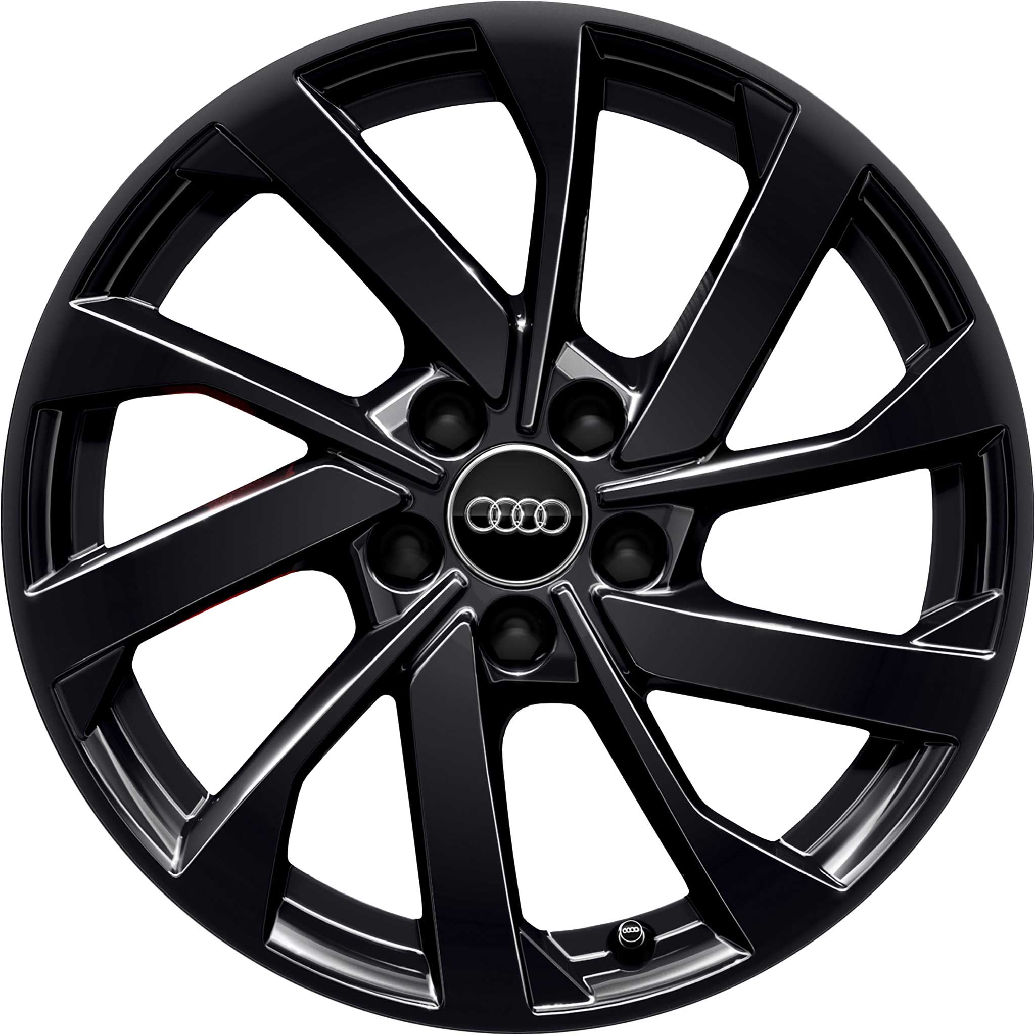 Audi 10 Spoke Turbine [A1 82A] Gloss Black Alloy Wheel Product Image #1