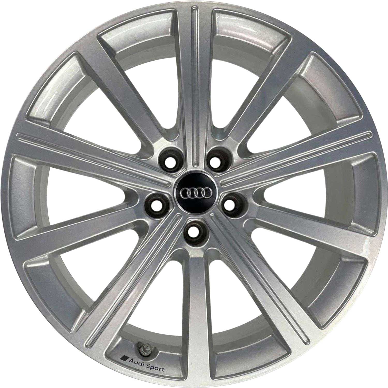 Audi Sport 10 Spoke [Q3 83A] Galvano Silver Alloy Wheel Product Image #1