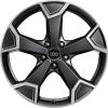 Audi 5 Arm Secare [Q3 83A] Matt Black Wheel Img 1