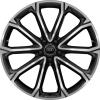 Audi Sport 5 V Spoke Polygon [Q3 83A] Anthracite Black with Diamond Cut Wheel Img 1
