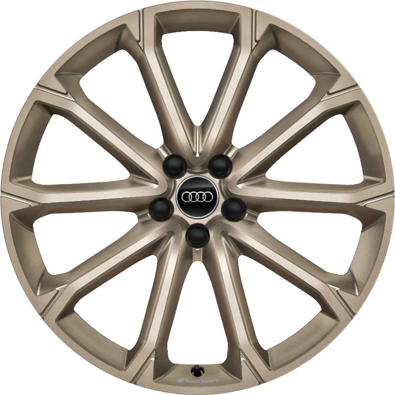 Audi Sport 5 V Spoke Polygon [Q3 83A] Matt Bronze Alloy Wheel Product Image #1