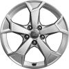 Audi 5 Spoke [Q3 83A] Diamond Silver Wheel Img 1