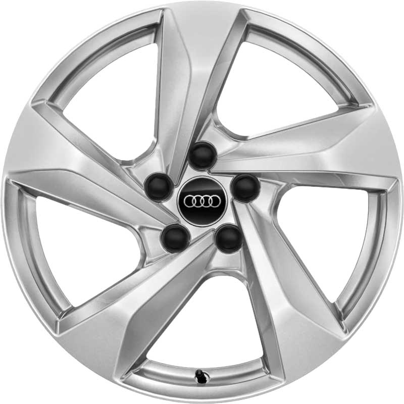 Audi 5 Arm [Q3 83A] Diamond Silver Alloy Wheel Product Image #1