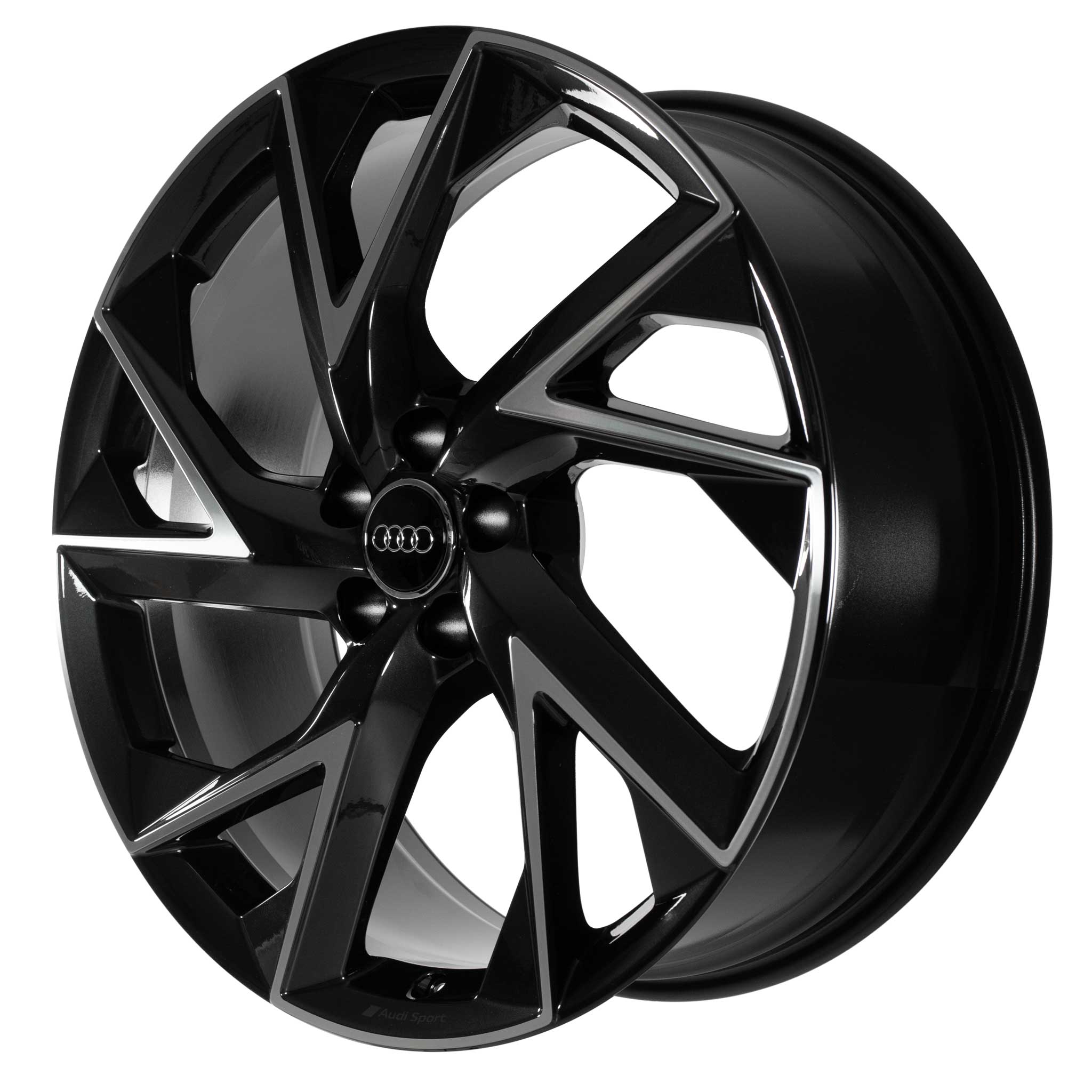 Audi Sport 5 Arm Trine [Q3 83A] Anthracite Black with Diamond Cut Alloy Wheel Product Image #2