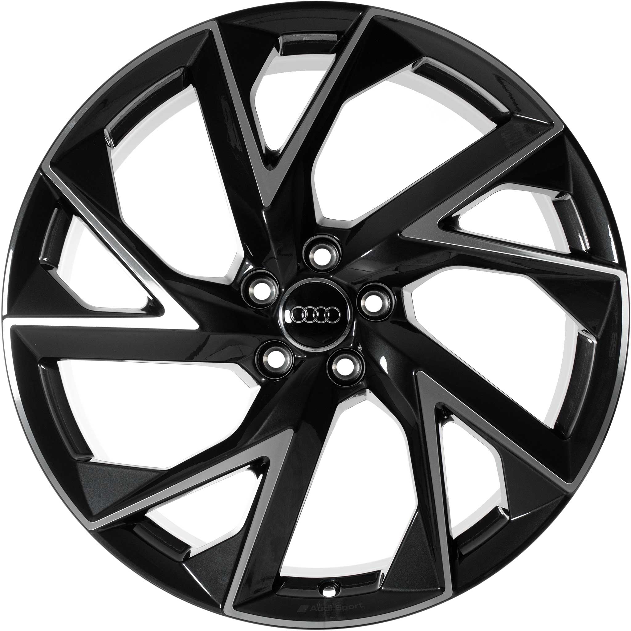 Audi Sport 5 Arm Trine [Q3 83A] Anthracite Black with Diamond Cut Alloy Wheel Product Image #1