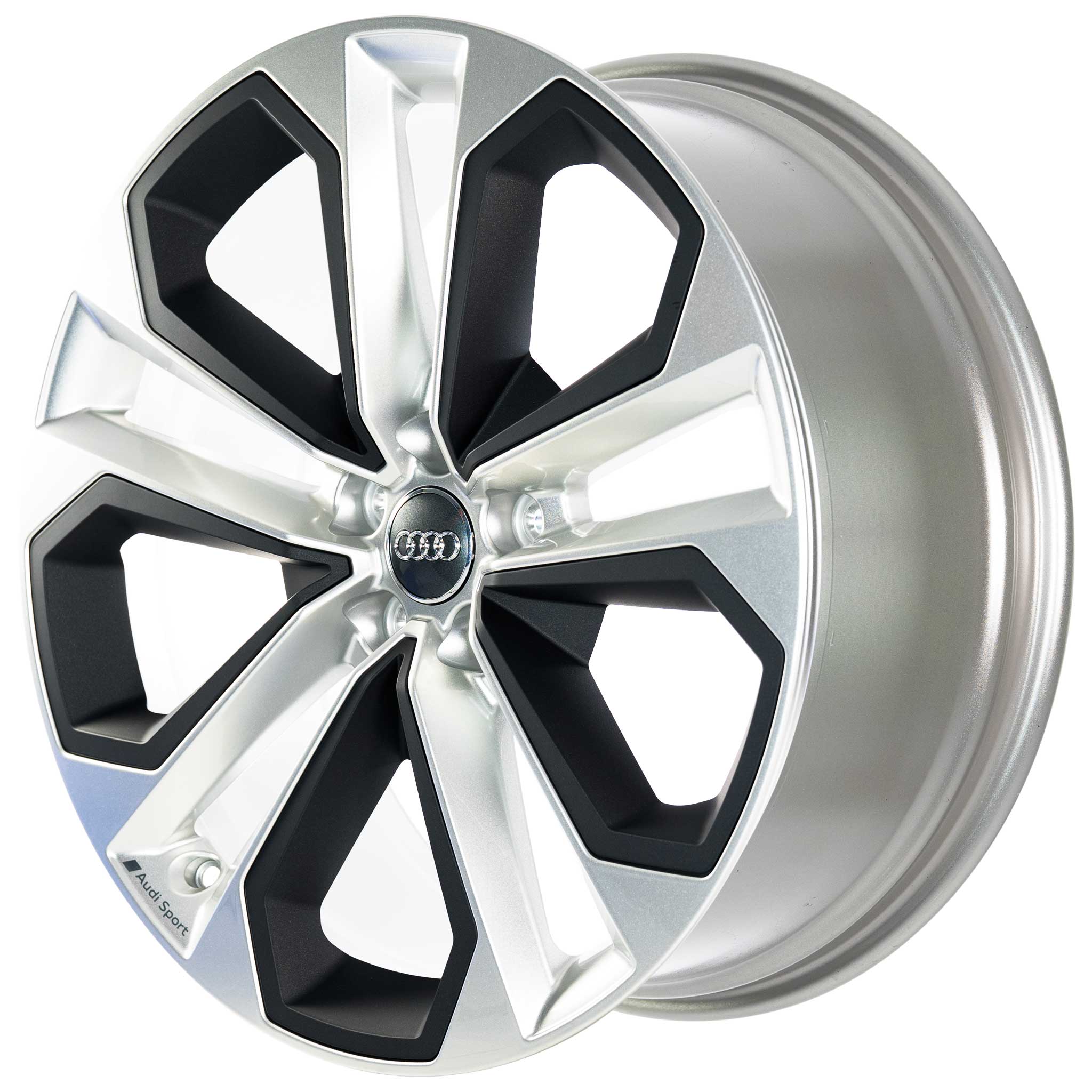 Audi Sport 5 Double Spoke Module [Q3 83A] Galvano Silver Alloy Wheel Product Image #2