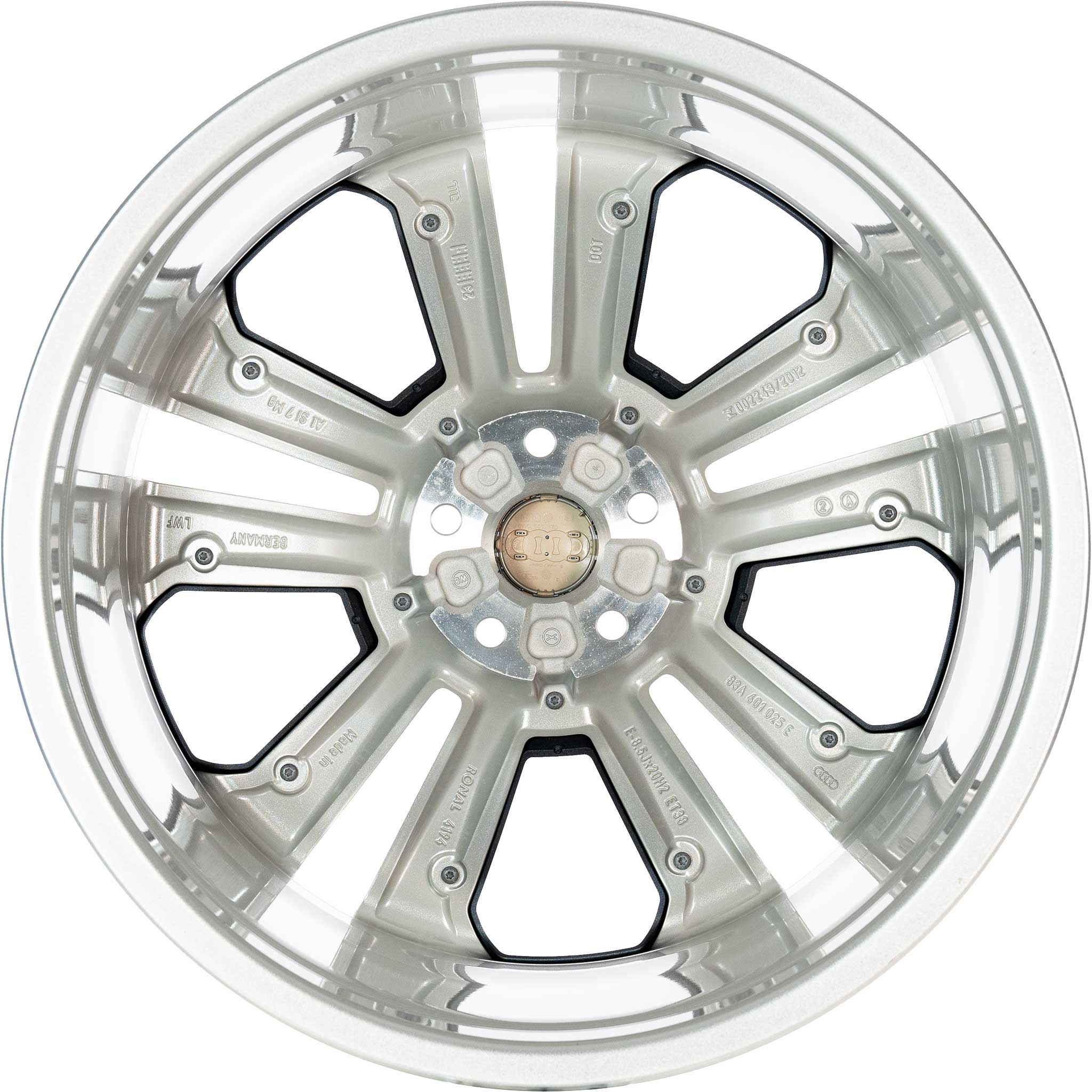 Audi Sport 5 Double Spoke Module [Q3 83A] Galvano Silver Alloy Wheel Product Image #3