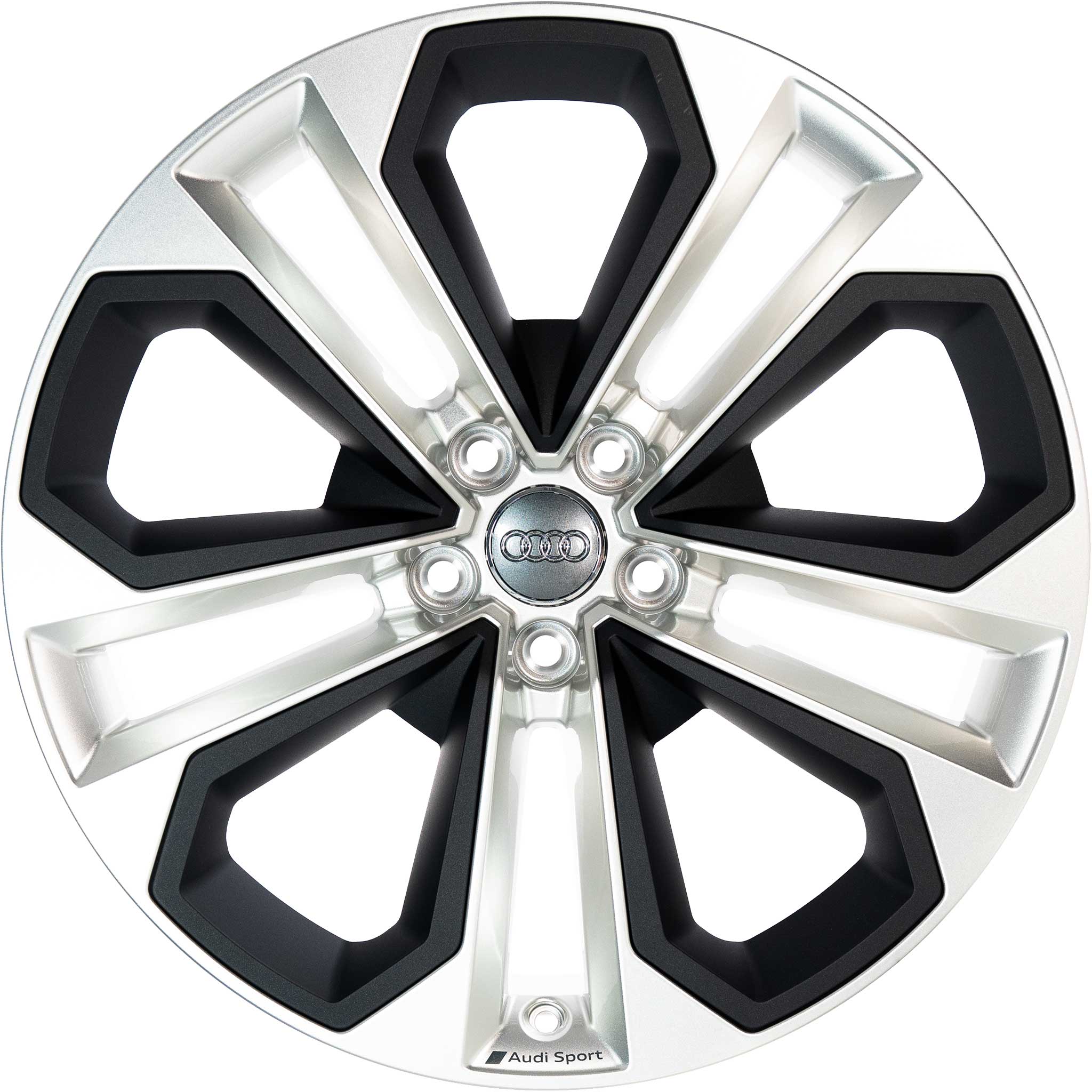 Audi Sport 5 Double Spoke Module [Q3 83A] Galvano Silver Alloy Wheel Product Image #1