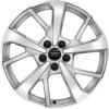 Audi 5 Y Spoke [Q3 83A] Galvano Silver with Diamond Cut Wheel Img 1