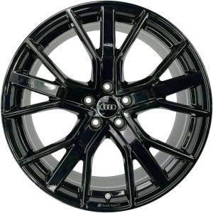 Audi Sport 5 V Spoke Star [Q3 83A] Gloss Black Alloy Wheel for Audi Q3 83A F3 - Sizes 20in