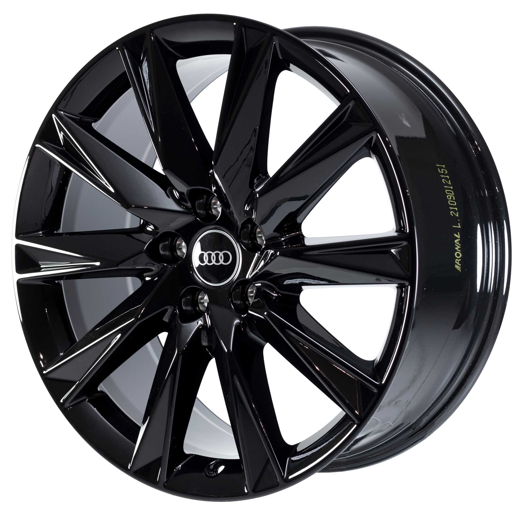 Audi 10 Spoke [Q4 89A] Gloss Black Alloy Wheel Product Image #2