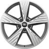 Audi 5 Arm [Q4 89A] Diamond Silver Wheel Img 1
