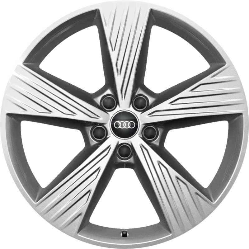 Audi 5 Arm [Q4 89A] Diamond Silver Alloy Wheel Product Image #1