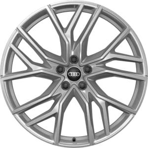 Audi RS 5 W Spoke Star [Q4 89A] Dark Galvanic Silver Alloy Wheel for Audi Q4 89A F4 - Sizes 21in