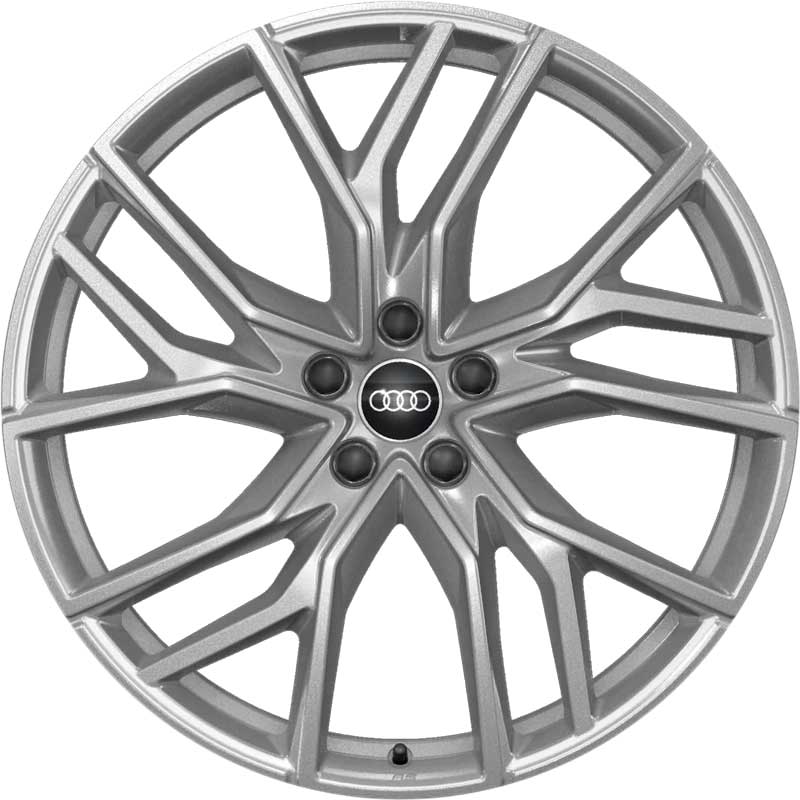 Audi RS 5 W Spoke Star [Q4 89A] Dark Galvanic Silver Alloy Wheel Product Image #1
