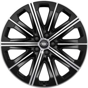 Audi RS 10 Spoke Star [Q4 89A] Gloss Black with Diamond Cut Alloy Wheel for Audi Q4 89A F4 - Sizes 20in