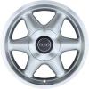 Audi 5 Spoke [80 8A] Bright Turned Wheel Img 1