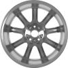 Audi 9 Spoke [A4 8D] Silver Wheel Img 3
