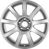 Audi 9 Spoke [A4 8D] Silver Wheel Img 1