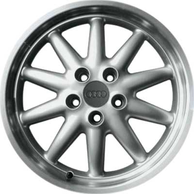 Audi Spoke [A4 8D] Avus Silver Alloy Wheel Product Image #1