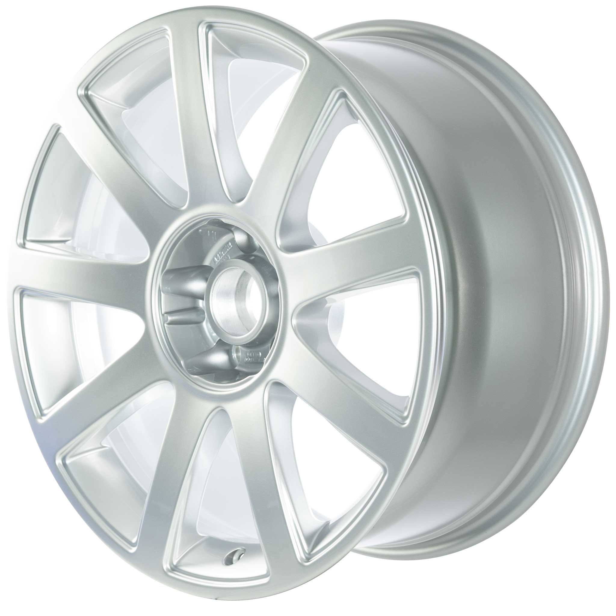 Audi 9 Spoke [A4 8D] Silver Alloy Wheel Product Image #2