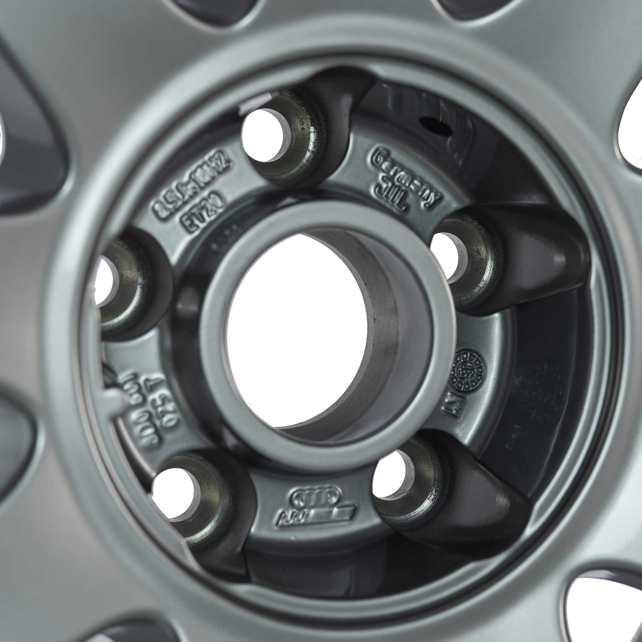 Audi 9 Spoke [A4 8D] Silver Alloy Wheel Product Image #4