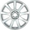 Audi 9 Spoke [A4 8D] Silver Wheel Img 1