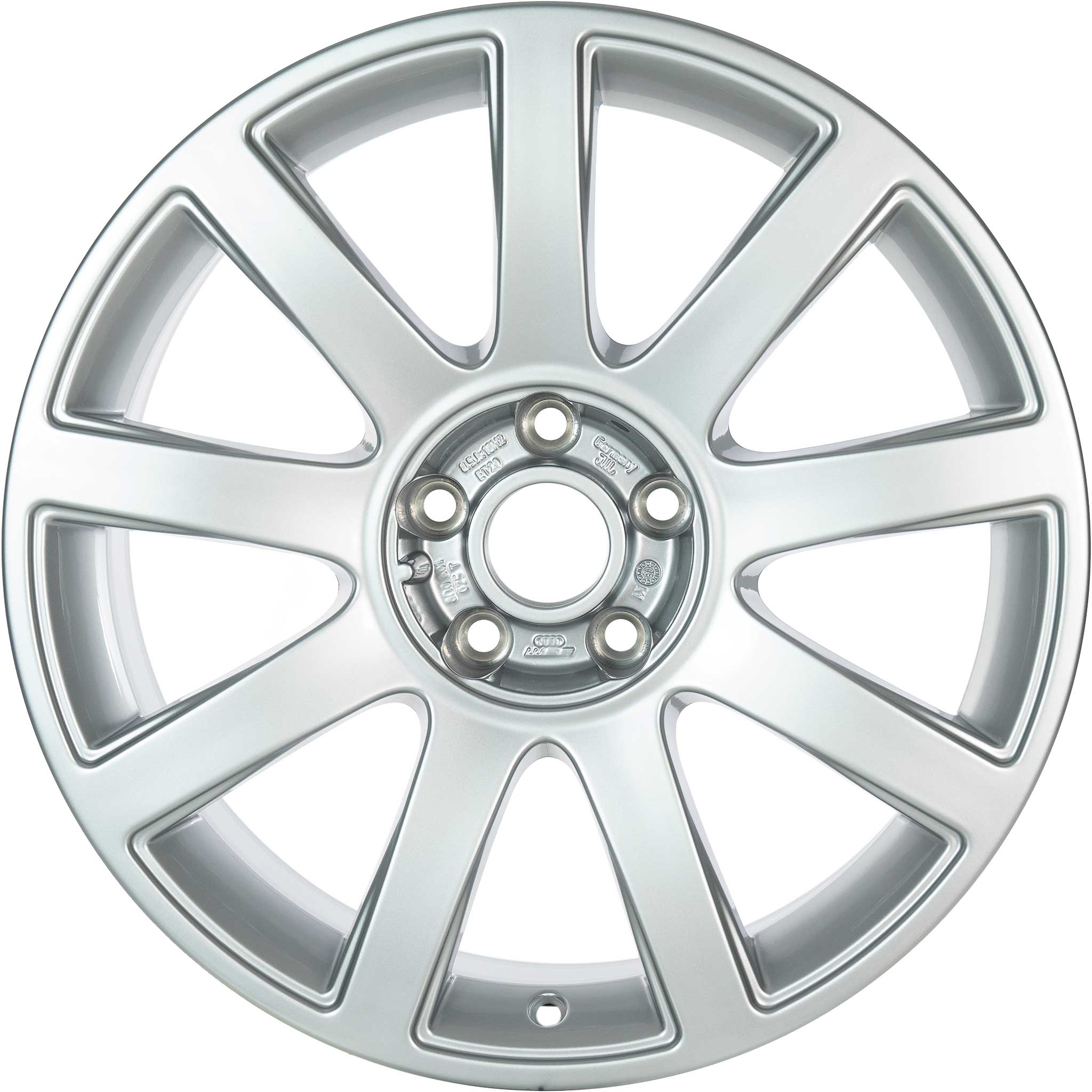 Audi 9 Spoke [A4 8D] Silver Alloy Wheel Product Image #1