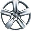 Audi 5 Spoke [A4 8E] Brilliant Silver Wheel Img 1