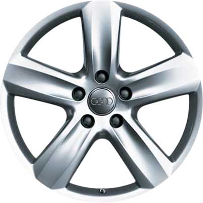 Audi 5 Spoke [A4 8E] Brilliant Silver Alloy Wheel Product Image #1