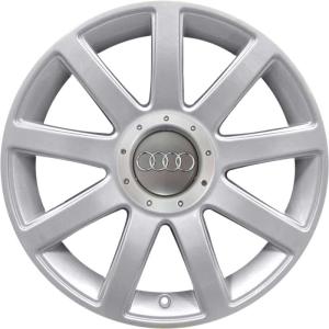 18" Audi 9 Spoke [A4 8E] Silver alloy wheel