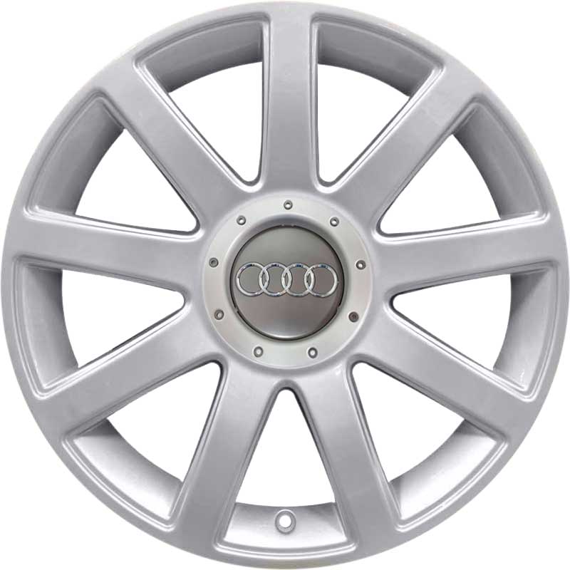 Audi 9 Spoke [A4 8E] Silver Alloy Wheel Product Image #1
