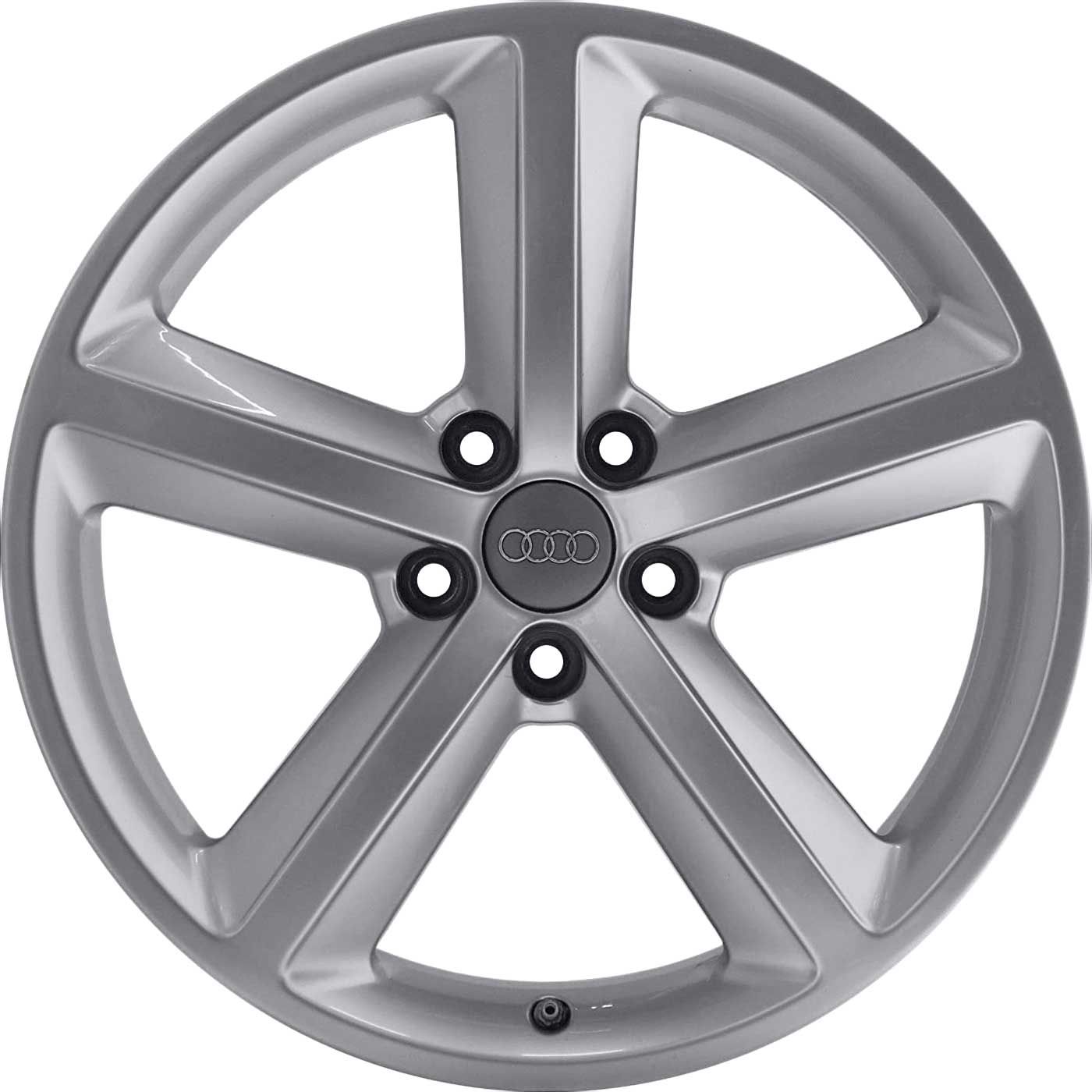 Audi 5 Spoke [A4 8E] Silver Alloy Wheel Product Image #1