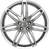 Audi 7 Double Spoke [A4 8E] Diamond Silver Wheel Img 1
