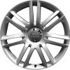 Audi 7 Twin Spoke [A4 8E] Diamond Silver Wheel Img 1