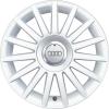 Audi 15 Spoke [A4 8E] Diamond Silver Wheel Img 1