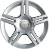 Audi 5 Arm Parallel [A4 8E] Diamond Silver Wheel Img 1