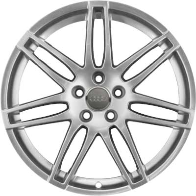 Audi 7 Double Spoke [A4 8E] Silver Alloy Wheel Product Image #1