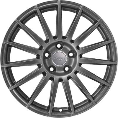 Audi 15 Spoke [A4 8E] Titanium Grey Alloy Wheel Product Image #1