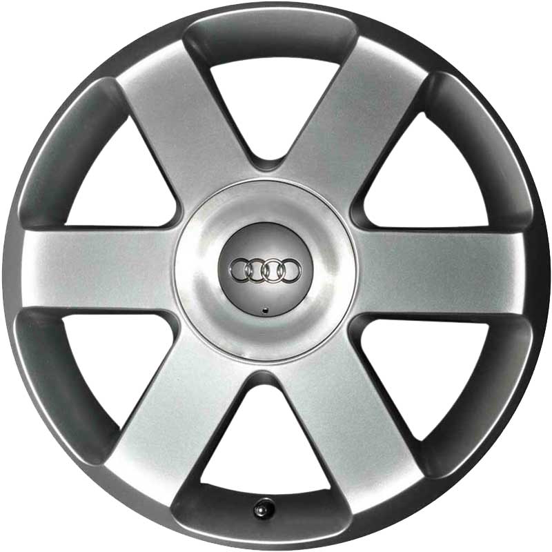 Audi 6 Spoke [A4 8E] Avus Silver Alloy Wheel Product Image #1