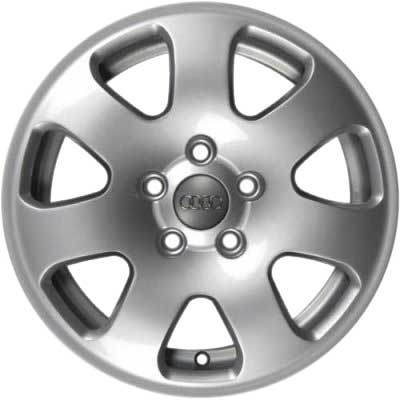 Audi 7 Spoke [A4 8E] Avus Silver Alloy Wheel Product Image #1
