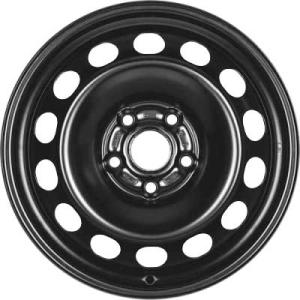 Audi Steel Rally Black Alloy Wheel for Audi A4 & S4 B6 (8E) - Sizes 15in, 16in