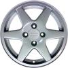 Audi 6 Spoke [CAB 8G] Avus Silver Wheel Img 1
