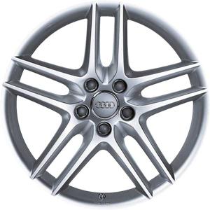 18" Audi 10 Spoke [TT 8J] Silver alloy wheel