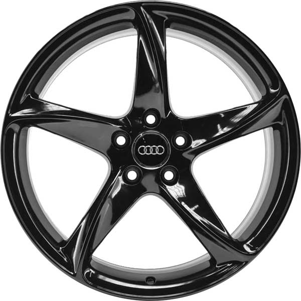 Audi 5 Spoke [TT 8J] Gloss Black Alloy Wheel Product Image #1