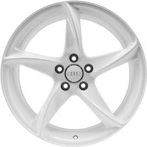 19" Audi 5 Spoke [TT 8J] Ibis White alloy wheel
